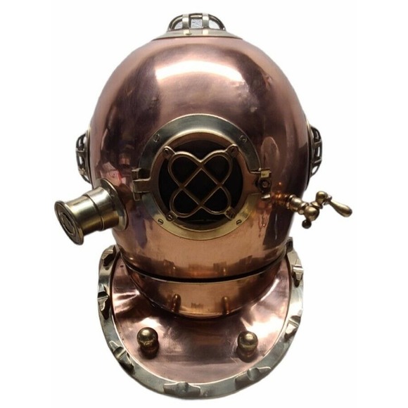 Other 18 Diving Helmet Navy Deep Sea Vintage Divers Helmet Replica
